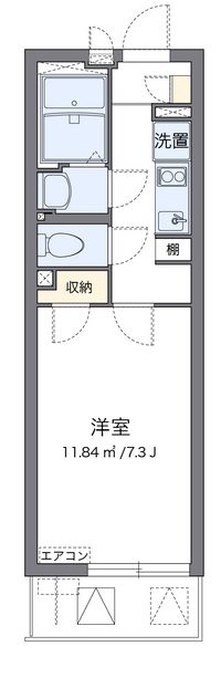 クレイノベルウッドⅡ　広川 間取り図