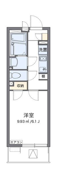 クレイノホクレレ　エルア 間取り図