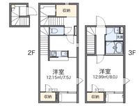 レオネクストｓｐｒｉｎｇｓ 間取り図