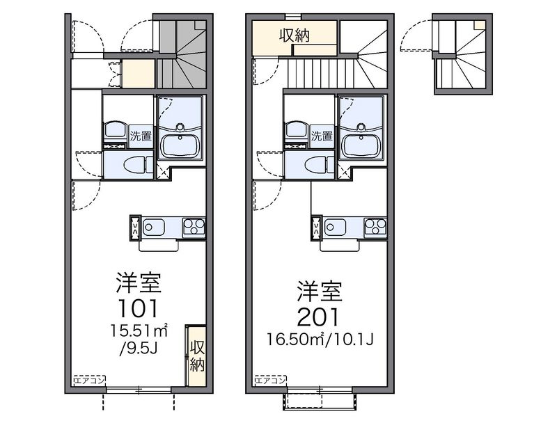 レオネクスト東船迫 間取図