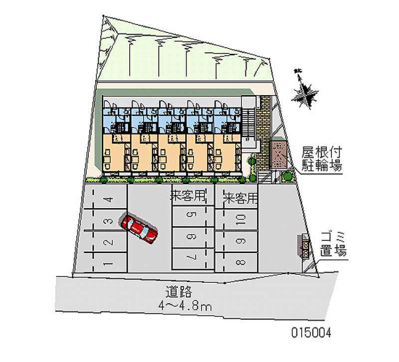 15004 Monthly parking lot