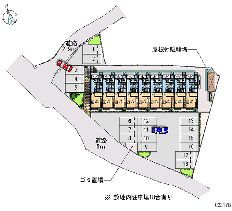 33178 Monthly parking lot