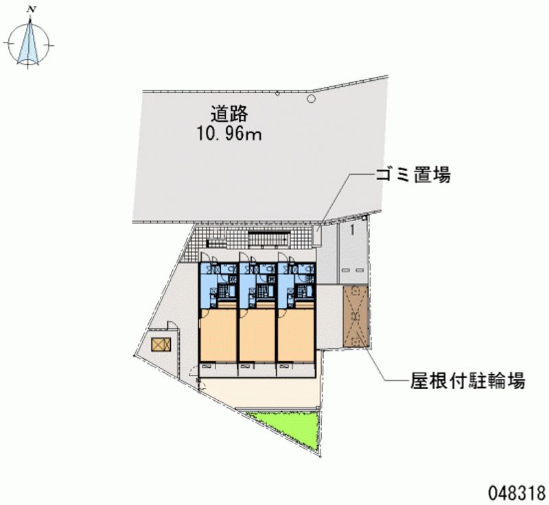 レオネクストアロマルカネハイツ 区画図