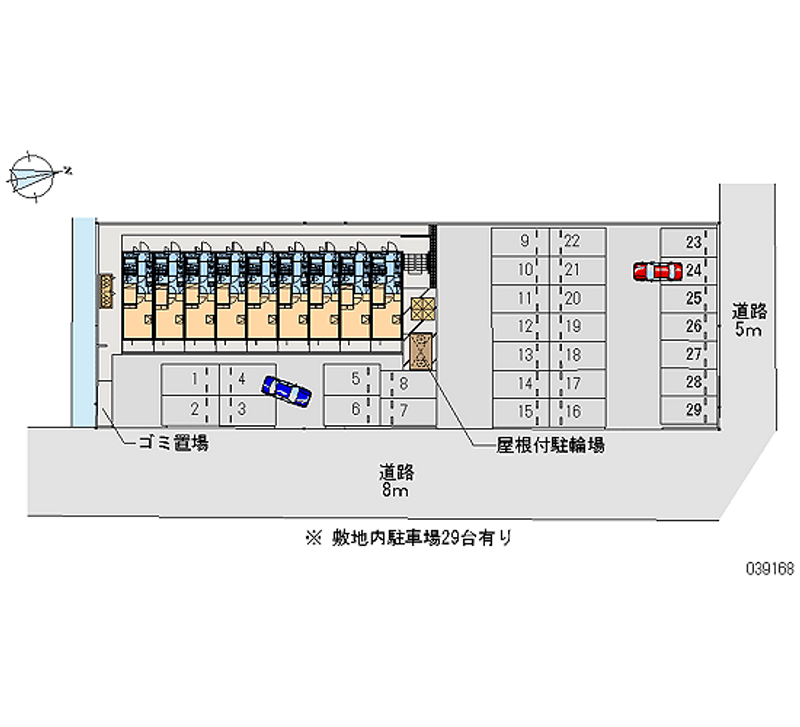 39168 bãi đậu xe hàng tháng