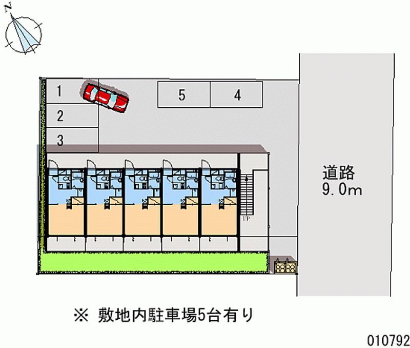 レオパレスＴＯＹＡ 月極駐車場