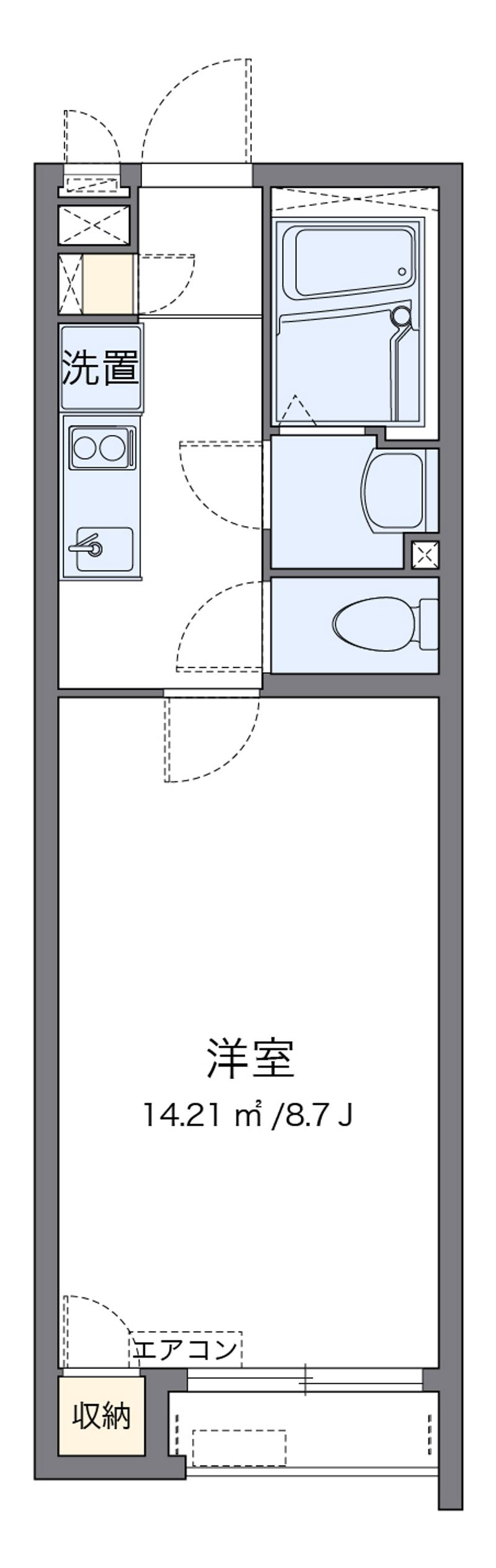 クレイノＫＯＮＤＯＨ 間取り