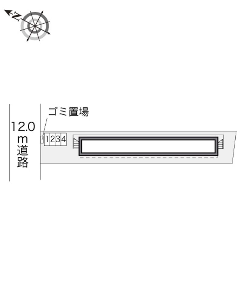 レオパレスα 配置図