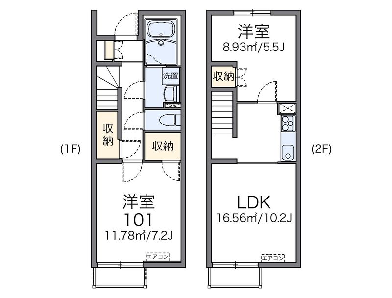 レオネクストサンパレス 間取図
