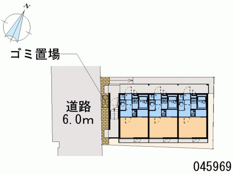 レオパレスプレミエ　エトワール 区画図