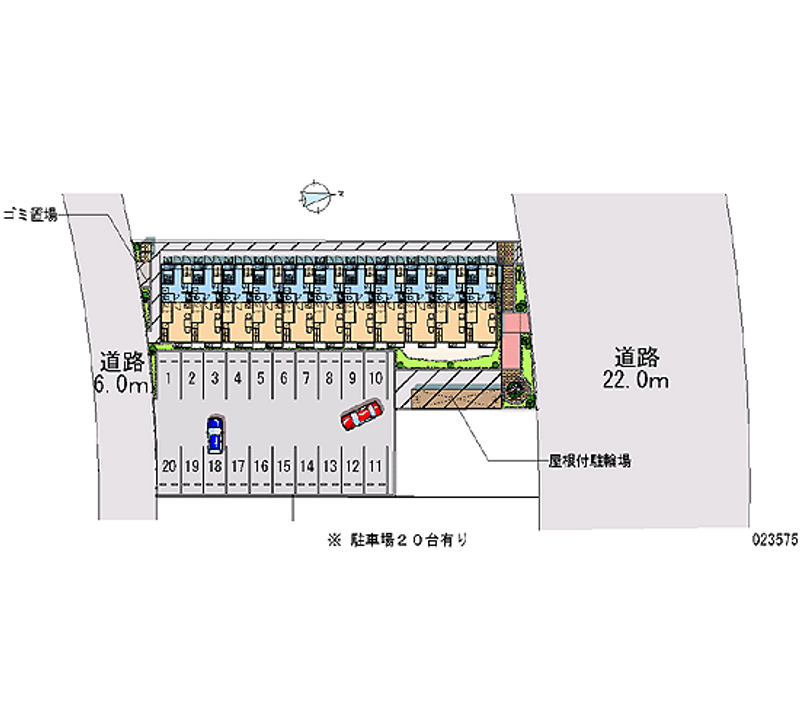 23575 Monthly parking lot