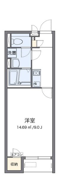 クレイノヴィラ　ヴェルテ 間取り図