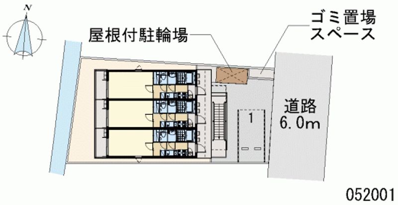 レオネクスト江坂ハイツ 区画図