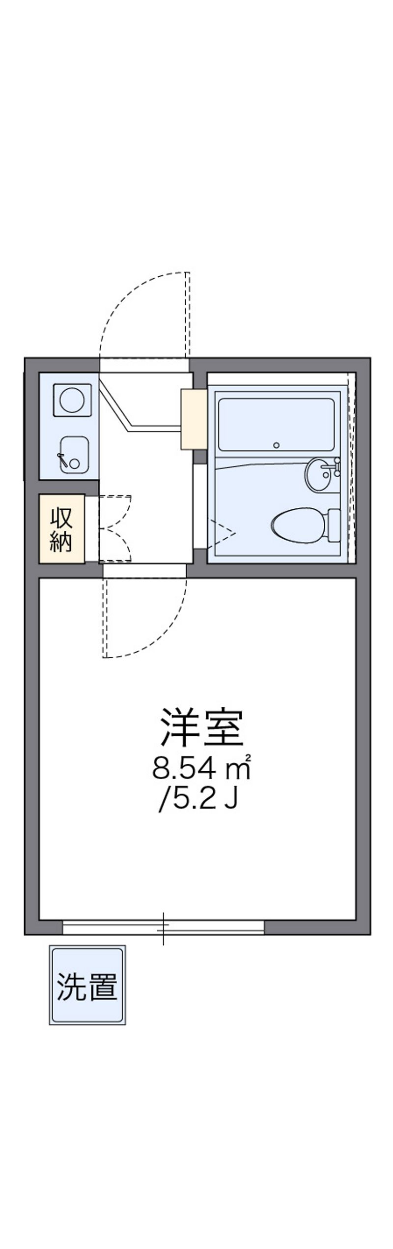 レオパレスＴＯＳＡ 間取図