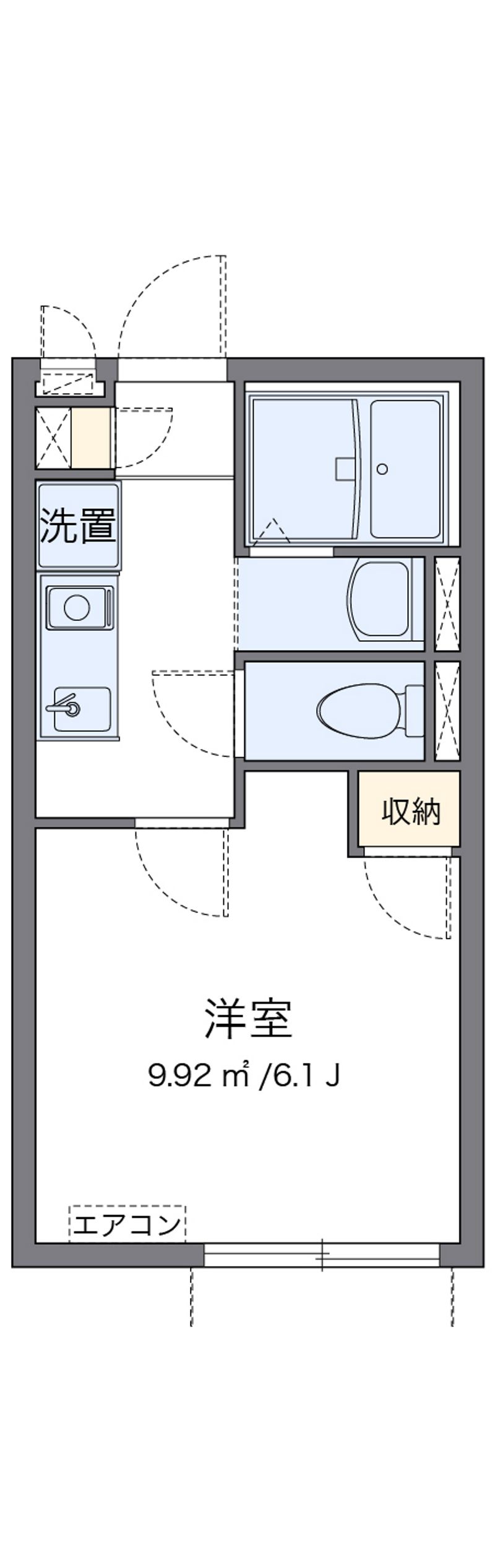 ヴィアロ伊興レジデンスＡ 間取図