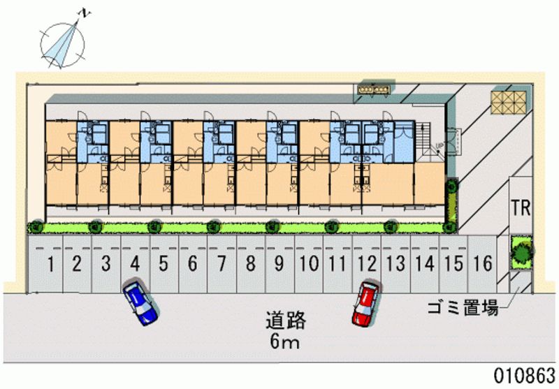 10863 Monthly parking lot