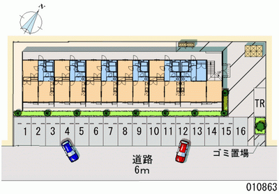 10863月租停车场