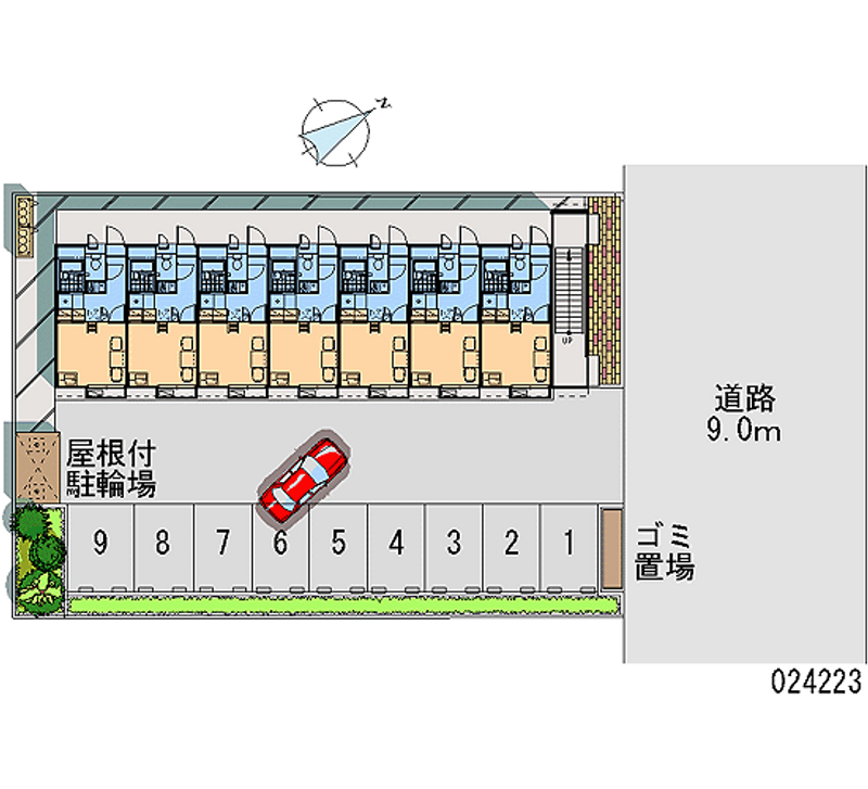 24223月租停車場