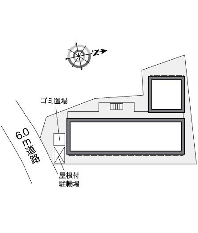 レオパレスリュウタロウ 配置図