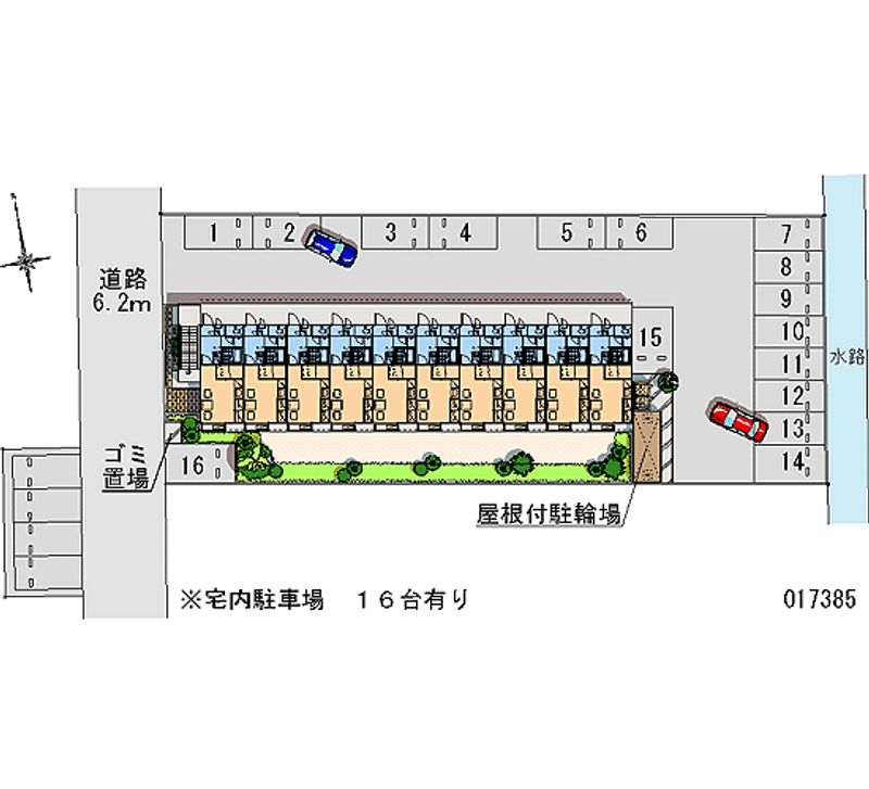 17385月租停車場