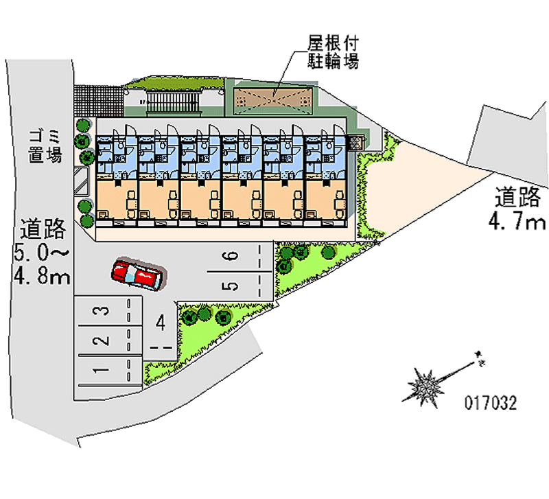 17032月租停车场