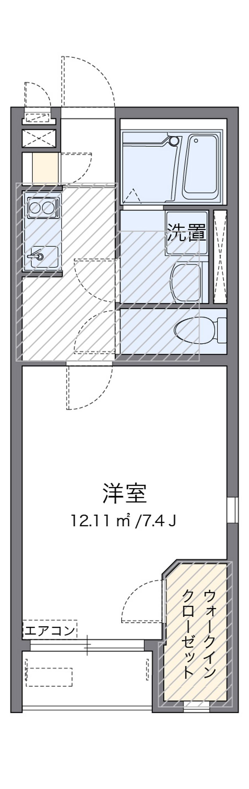 レオネクストコーポ　地純 間取り
