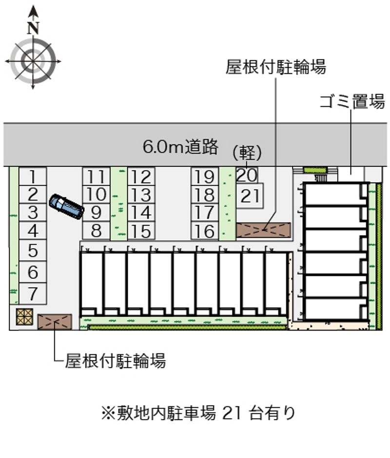 クレイノモアナルア　ドエル 配置図