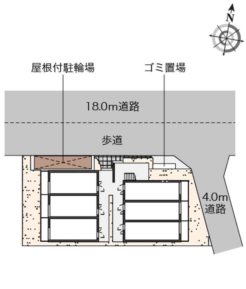 クレイノマッティーナ 配置図