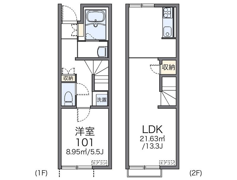 レオネクスト山南 間取図