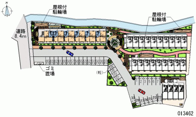 レオパレスＯＨＩⅡ 月極駐車場