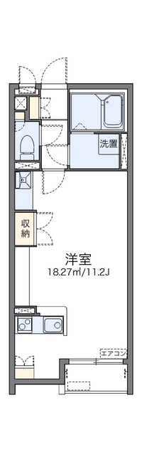 レオネクストＡｑｕａ 間取り図