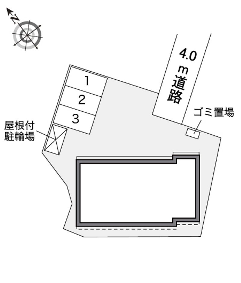 レオパレスオブリガード彩 配置図
