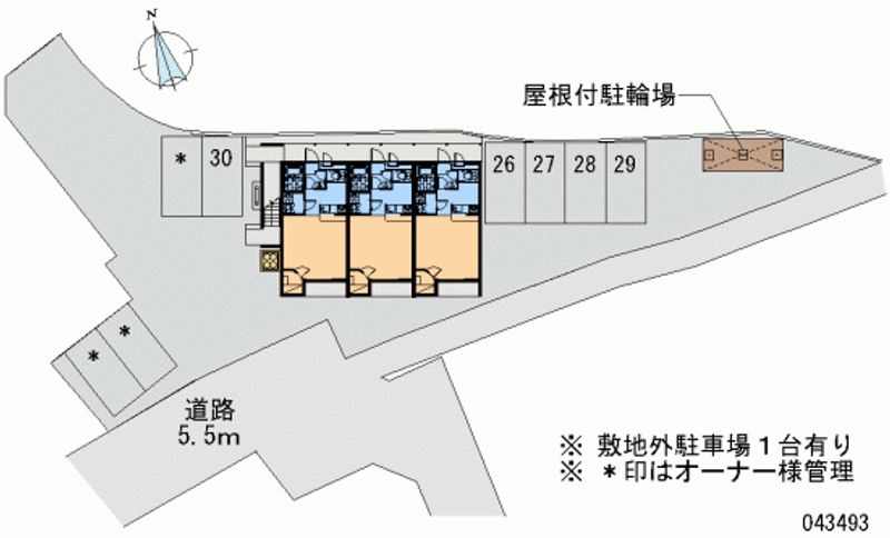 レオネクストル　コフレⅡ 月極駐車場