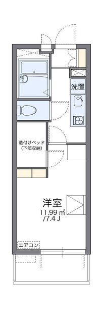 レオパレスＡＬＴＡⅤ 間取り図