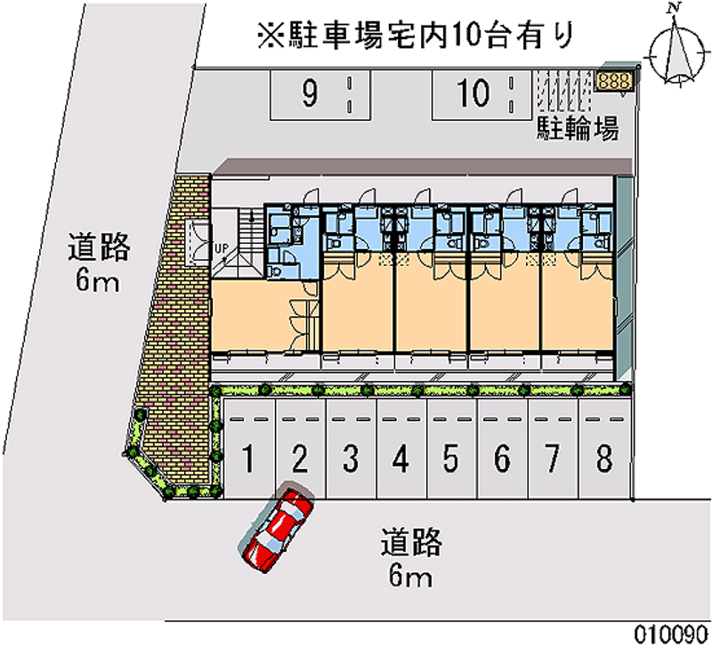 レオパレスＷＡＤＡ 月極駐車場