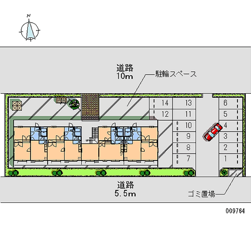 レオパレスＧＲＥＥＮ・ＶＩＥＷ 月極駐車場