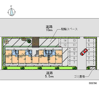 09764 Monthly parking lot