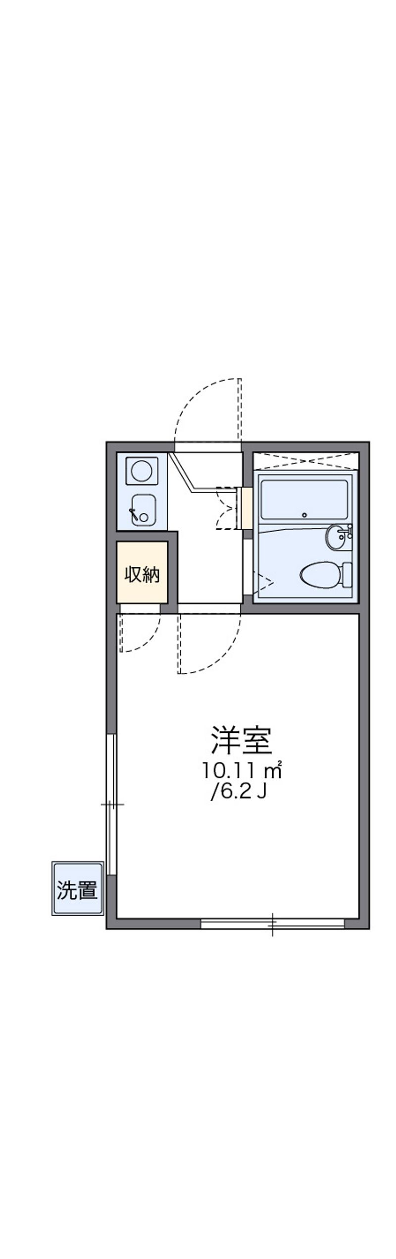 レオパレス堀切 間取り