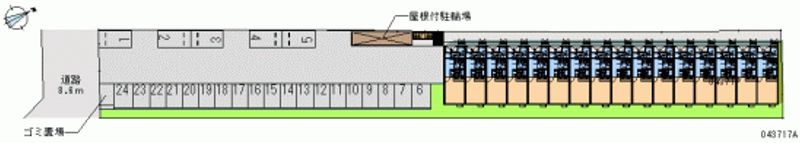 レオネクストＭＡＫＩ 月極駐車場