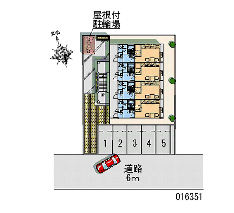 レオパレスアルファヨシオカ 月極駐車場