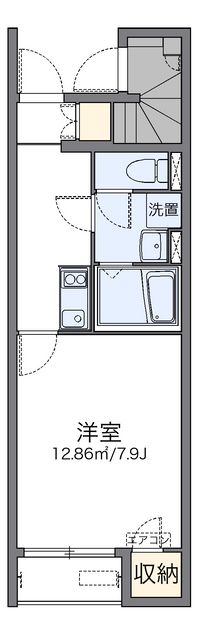 レオネクストＫＡＴＳＵＲＡⅡ 間取り図