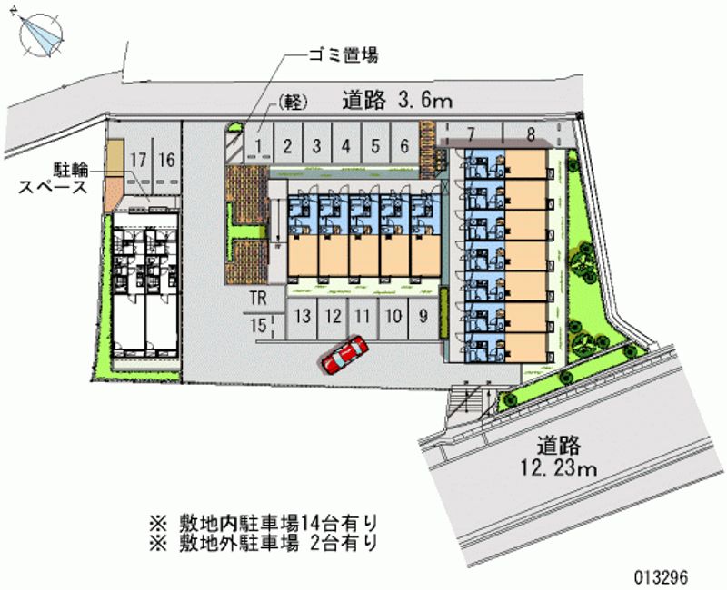 レオパレス和泉アベニール 月極駐車場