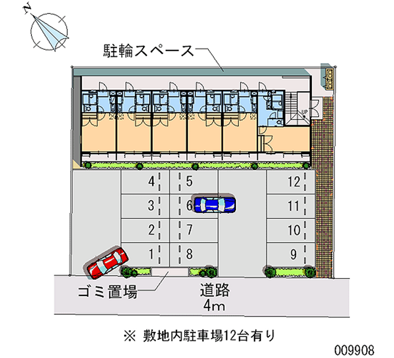 09908 Monthly parking lot