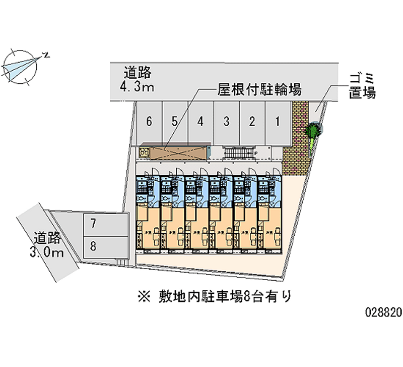 28820 Monthly parking lot