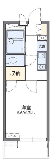 レオパレスＹＳ１１ 間取り図