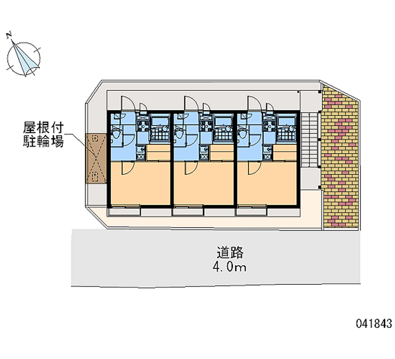 レオパレスマインド 区画図