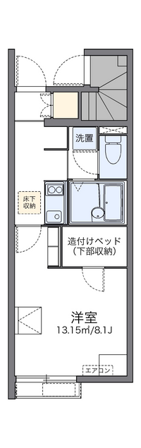 レオネクストやなぎ荘　第二 間取り図