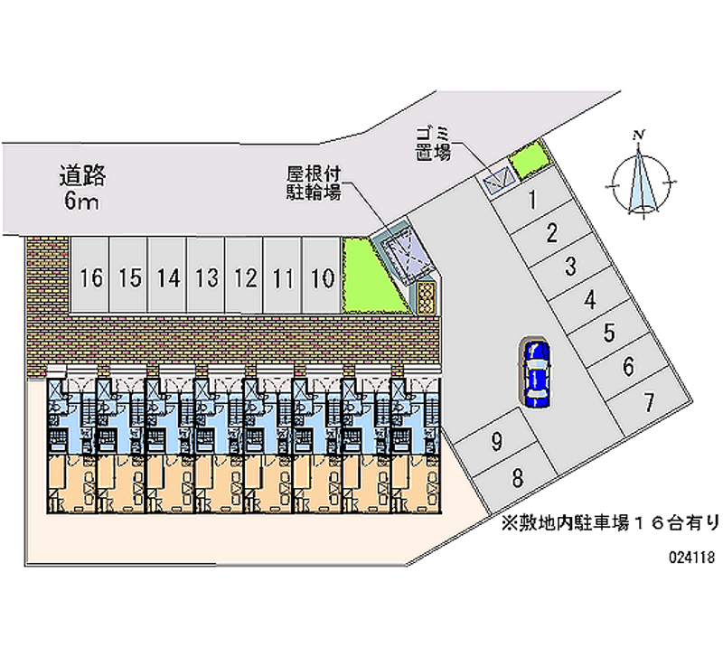 24118月租停車場