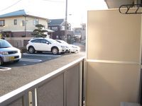 レオパレスオレンジ バルコニー