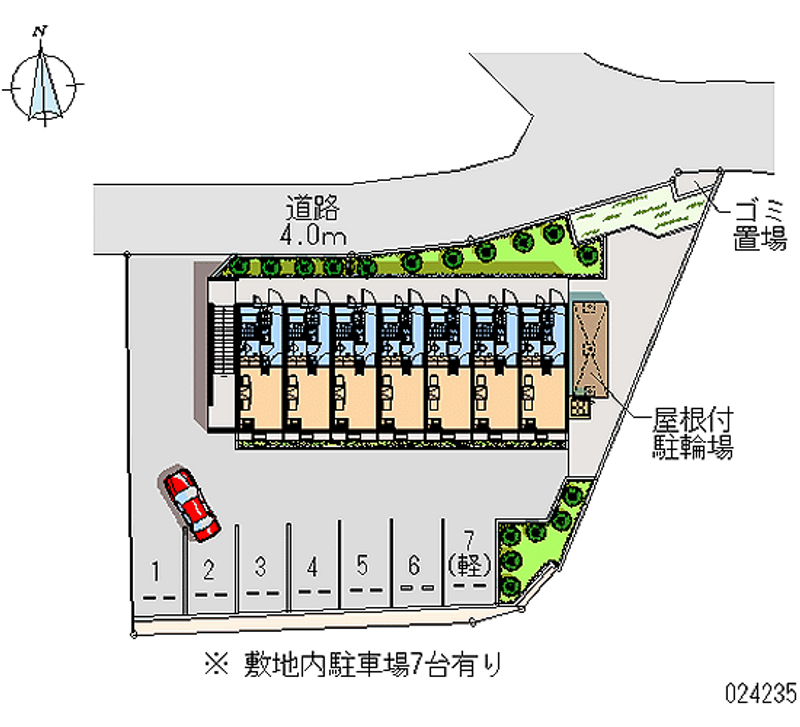 24235月租停车场