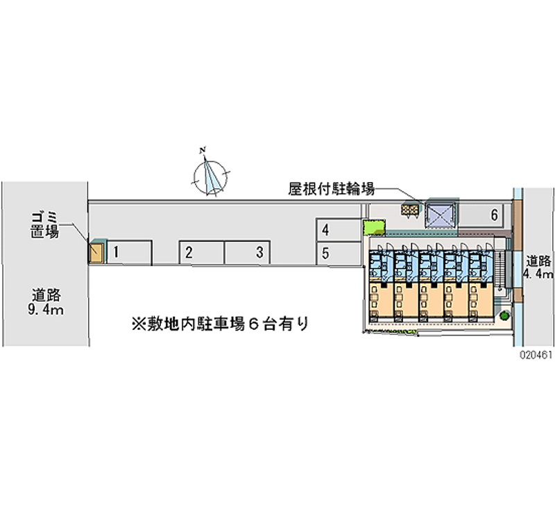 20461 bãi đậu xe hàng tháng